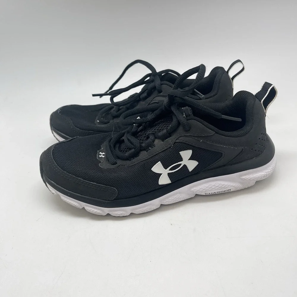 Under Armour Sneakers‎ Womens 6 Charged Assert 9 3024591-001 Black Running Shoes